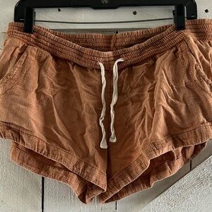Women's Tan Rip Curl Shorts